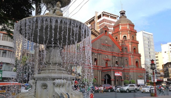 a view of Binondo church manila