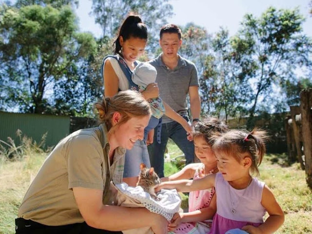 Featherdale Wildlife Park with kids