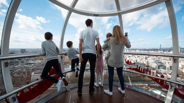 explore london eye with kids