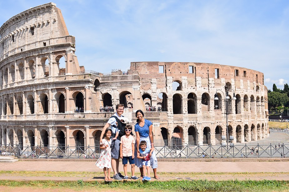 family trip rome